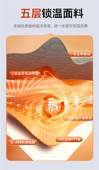 石墨烯汽车加热坐垫2025新款冬季毛绒车垫车载座椅电加热垫子单片