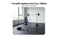Adjustable Barbell Set Adjustable Barbell Weight Set Heavy Duty Weightlifting Bar for Women, Beginners