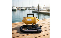 Electric Air Pump Portable Paddleboard Pump Automatic for Kayakers, Campers, Beach, Campsite