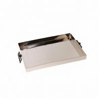 Decorative Tray Reflective Display Tray Functional Rings Holder Dish Jewelry Plate for Home Bar