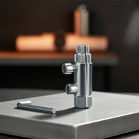 Extractor with Hex Key Cylindrical Kit Knurled for Home Maintenance, Plumbers
