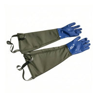 Waterproof Long Sleeve Work Gloves Heavy-Duty Gloves with Non-Slip Grip Wear-Resistant Thickened for Dishwashing