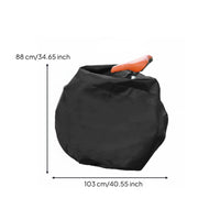 Safeguarding Folding Bike Storage Bag Easy to Keep Folding Bike Carrying Bag Lightweight Cycling Gear Long-Lasting for Commuting