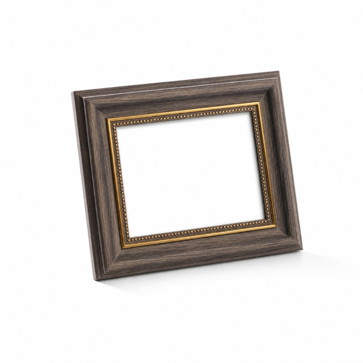 Vintage-Look Resin Photo Frame Tabletop Retro Picture Frame Wall-Mounted Rectangular for Families, Graduates