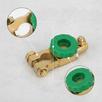 Battery Disconnect Switch Clamp-Style Battery Switch with Rotary Knob Parasitic Drain Mitigation 12v-24v Compatible