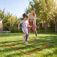 Square-Grid Agility Ladder Agility Ladder Foldable Exercise Gear