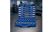 26 Pieces Screwdriver Socket and Bit Set Heavy-Duty Screwdriver and Socket Set Tool for Mechanics, Amateur Repairers, Garage, Workshop