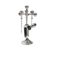 Bar Utensil Display Stand Decorative Standing Bartender Tool Holder Freestanding Bartender Tool Holder Stand for Drinks Corner