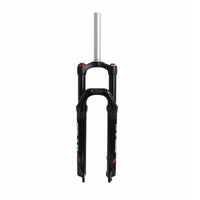 Air Damping Fork Straight Steerer Mountain Bike Front Fork Threadless for Trail Riders