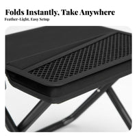 foldable Camp Stool Foldable Pouch Stool High Weight Capacity for tripers