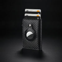 Minimalist Slim Wallet with Release Tab Compact Rectangular Card Wallet Pocket-Sized Thin for Minimalists, Commuters, Everyday Carry, Travel