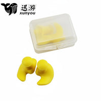 Silicone Swimming Earplugs Comfortable Fit Waterproof Swimming Earplugs Reusable Silicone Ear Plugs for Adults, Showering, Bathing