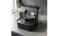 Water Dispenser with Stainless Steel Bowl Detachable Cat Water Dispenser Automatic Pet Waterer for Kitchen