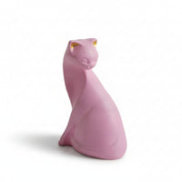 Tabletop Minimalist Cat Figurine Decorative Seated Cat Ornament Modern