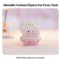 Scented Creature Tumbler Cute Creature Wobble-Poly for Office Workers, Students, Desktop, Car Dashboard