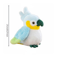 Parrot Stuffed Toy Gift Idea Parrot Stuffed Cute Decor for Desk