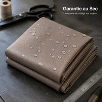 300D Oxford Fabric Waterproof PU Coated Silver Cloth for Handbags Tents Awnings