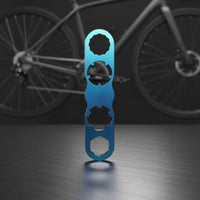 Bike Pedal Wrench Ergonomic Bike Pedal Removal Tool Heat-Treated for Cyclists