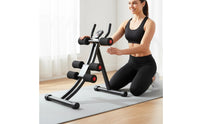 Ab Contraction Thick Steel Frame Abdominal Long Ranges Motion Stomach Workout Machine for Home Gym