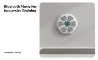 Music Boxing Machine Connectivity up Boxing Adjustable Speed Modes Smart Punching for Beginners, Home Gym, Workout