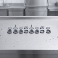 6 Pieces Faucet Outlet with Screw Replacement Faucet Outlet Simple Installation Hardware for Maintenance, Prep Sinks
