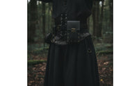 Corset Belt with Pockets Retro-Fantasy Waist Belt Adjustable with Bag for Cosplayers, Entertainers, Themed Parties