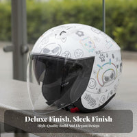 Unisex 3C Certified Four-Season Helmet Sun Protection Riding Headwear for Women, Commuters, Commuting