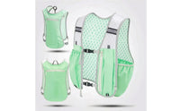 Breathable Running Vest Adjustable Running Backpack Reflective Hydration Pack Slim for Marathoners, Long-Distance Race Training