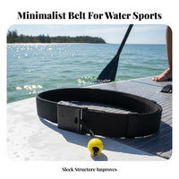 Stand-up Paddleboard Waist Leash Belt Customizable Fit Stand-up Paddleboard Waist Belt Leash Easy to Wear Stand up Paddleboard Harness for Surfers