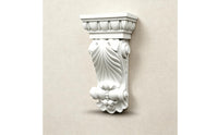 Classical Decorative Corbel Vintage Corbel with Floral Motif Polyurethane Decorative Trim Bracket Sturdy for Archways, Feature Walls