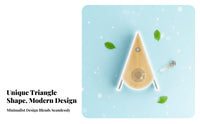 Triangle Avian Sound Box Adjustable Volume Singing Avian Box Portable Nature Sound Machine Timer Function for Office