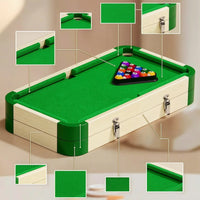 Multifunction Multi-Game Table Compact Tabletop Game Table Sturdy Smooth for Families