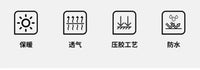 oddivski儿童滑雪服套装女童加厚保暖防水防风户外滑雪衣裤全装备