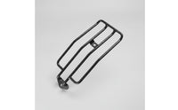 Motorcycle Rear Luggage Rack Black Motorcycle Luggage Rack Metal Cargo Carrier for Motorcyclists, Commuters, Motorcycles