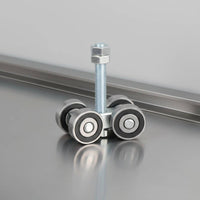12mm Bolt Bolt Hanging Door Roller Assembly Hex Nut Top Hung Sliding Door Rollers Effortless Rolling Sliding Track Roller Heavy Duty
