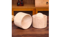 Time-Saving Dumpling Wrapper Press Easy to Use Manual Dumpling Skin Creator Solid Wood for Beginners