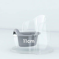 Anti-Splash Guard Toddler Potty Chair with Backrest Easy to Clean Childrens Toilet Chair Detachable Design for Babies, Infants