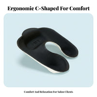 Hair Perm Shoulder Tray Professional Grade Sponge Water Collect Ing Tray Comfortable Hair Coloring Neck Guard for Barbers, Perming, Barbershop