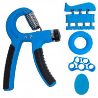 5 Pieces Grip Strengthener Set Long-Lasting Hand Grip Strengthener Kit Adjustable Hand Grip Bundle Portable Finger