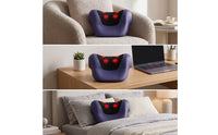 Neck Massage Pillow with Heat Heated Neck Pillow Vibrating for Home, Office, Travel