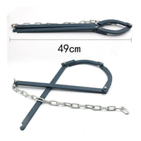 Barbed Wire Tightener Curved Clamping Head Farm Hardware Chain Attached