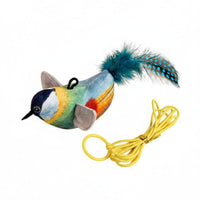 Chirping Feline Bird Toy Cat Exercise Toy  Self-Entertainment Pet Supply Motion Activated for Cats