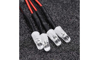 RC Car Headlight Taillight Kit Universal Fit Model Car Lighting Set Easy Installation for Night Driving