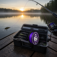 X161 Braided PE Fishing Line, 150m, High Strength, Abrasion Resistant, Smooth Casting for Lure & Sea Fishing