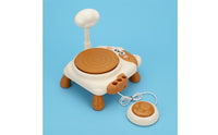 Cat-Shaped Electric Pottery Wheel Cartoon Pottery Wheel Kit Integrated Toy Complete for Home