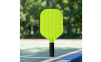 One-Piece Pickleball Paddle Lightweight Pickleball Paddle with Wrapped Handle Anti-Slip Overgrip Perforated for Casual Players, Beginners, Training