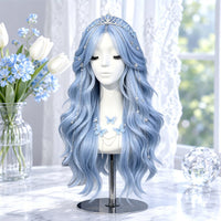 PVC Wig Display Head Mannequin with Adjustable Stand