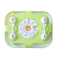 Slow-Feeding Puzzle Tray Fun Slow Feeding Tray Treat Dispenser for Fast Eaters, Cats, Mealtime