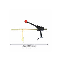 Easy to Use Tire Bead Tool Fits Most Rims Manual Tire Changing Tool Scratch Resistant Rim Bead Clamp Slim Tires for Garage, Auto Repair Shop