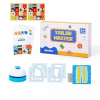 Improves Concentration Color and Shape Matching Toy Parent-Child Interaction Pattern Recognition Game Two Difficulty Levels Kids Reaction Speed Game for Classroom